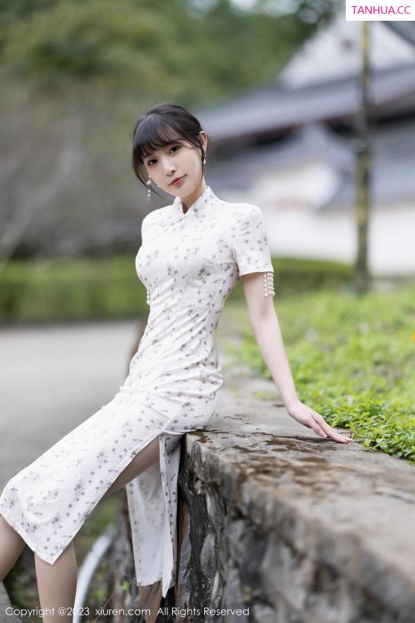 林星阑  [XiuRen]高清写真图 2023.03.01 No.6346 林星阑 旗袍美腿第4张图片